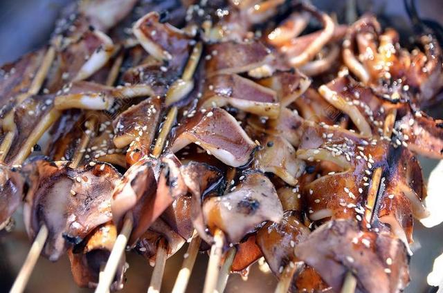 烤串 辣 腌料 烤架 食品