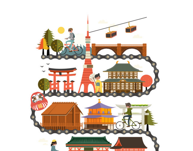 日本卡通建筑
