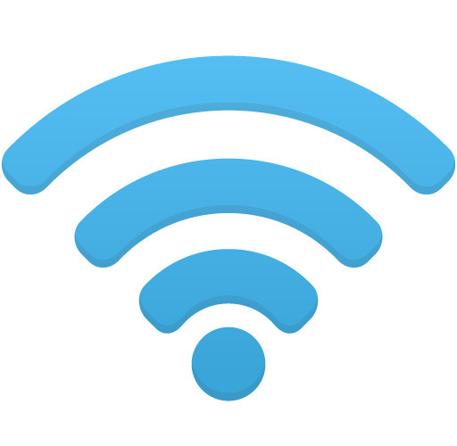 无线WIFI符号图标矢量素材