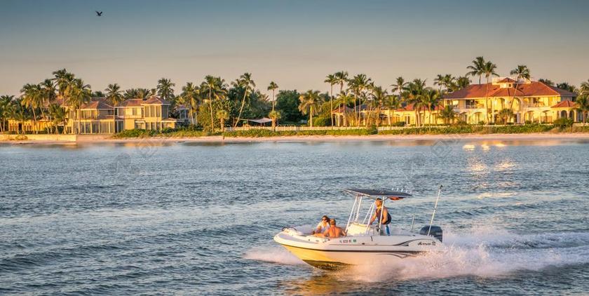 海岸线 热带超速船 夏天 热带 水 景观 天空 太阳 户外