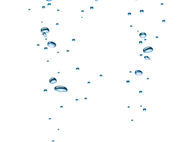 水珠滴落素材