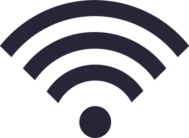 无线WIFI符号图标矢量素材