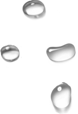 透明创意水珠素材