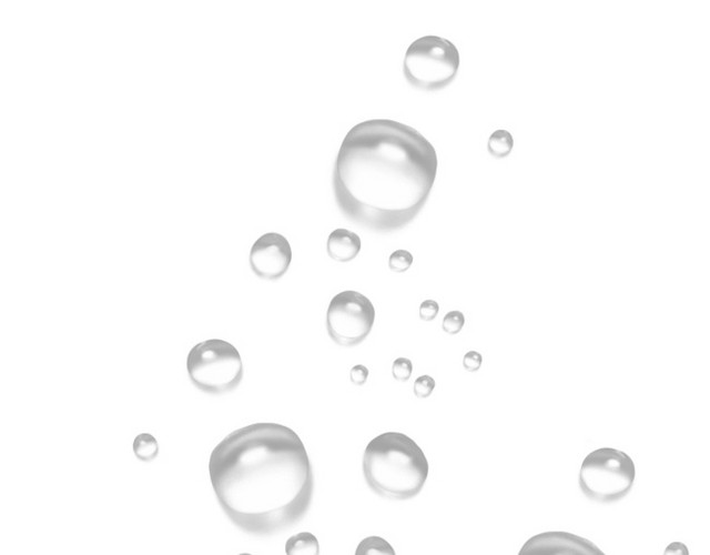 组合透明水珠素材