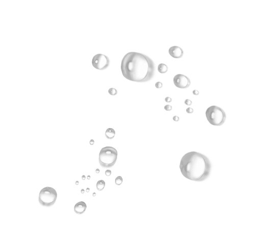 透明水珠气泡素材