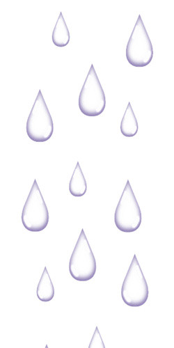 手绘雨滴水滴简笔画