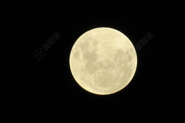 月亮 夜 满月