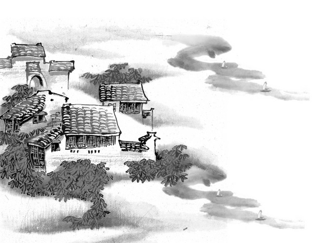 古风建筑图