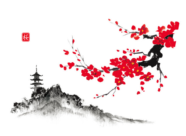 梅花宝塔