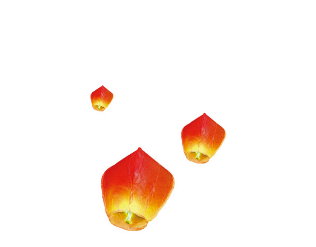 孔明灯素材