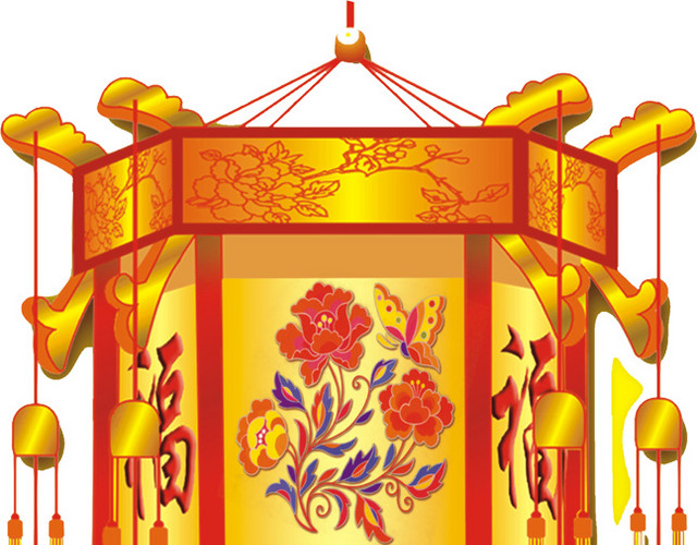 灯笼创意元素