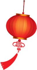 大红色灯笼素材