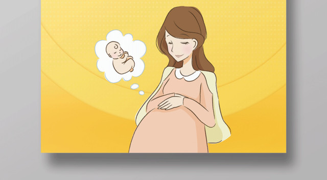 胎教海报胎教给宝宝最好的起步宣传海报设计