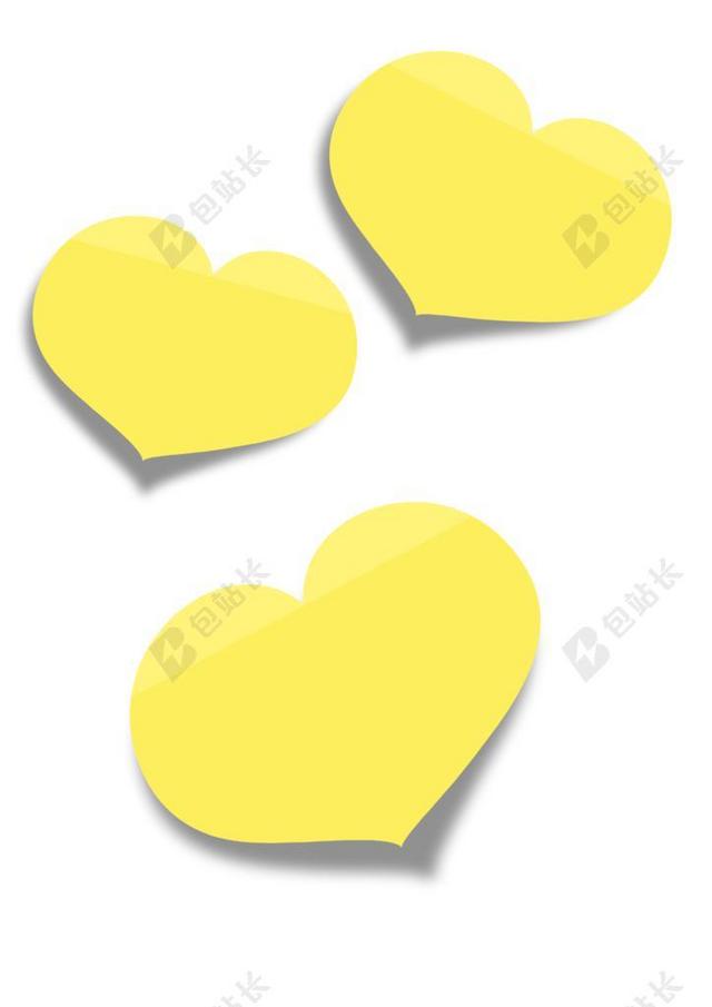 POSTIT 心脏 备注 爱情 感情 铅笔 给