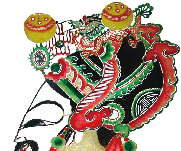 中国传统皮影戏人物素材