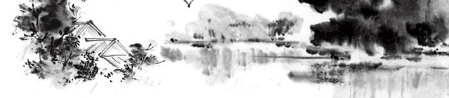 水墨风景国画素材