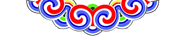 中国风祥云边框