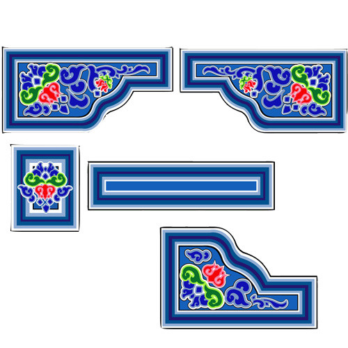 中国风祥云底纹
