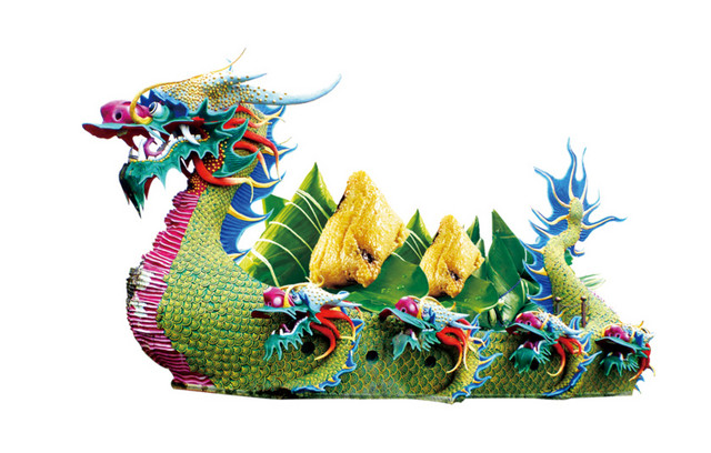 龙舟赛龙舟粽子