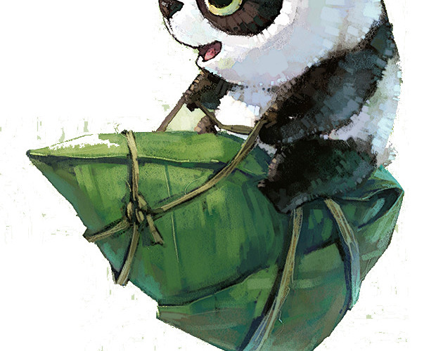 熊猫粽子