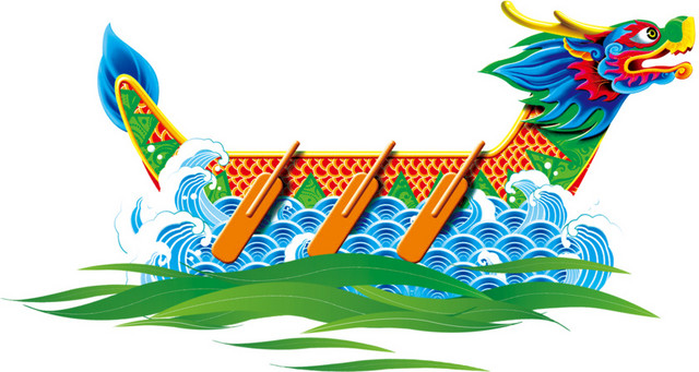 龙舟海浪浪花