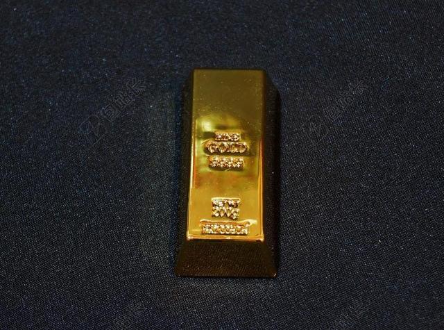 金融金色的金砖背景图片