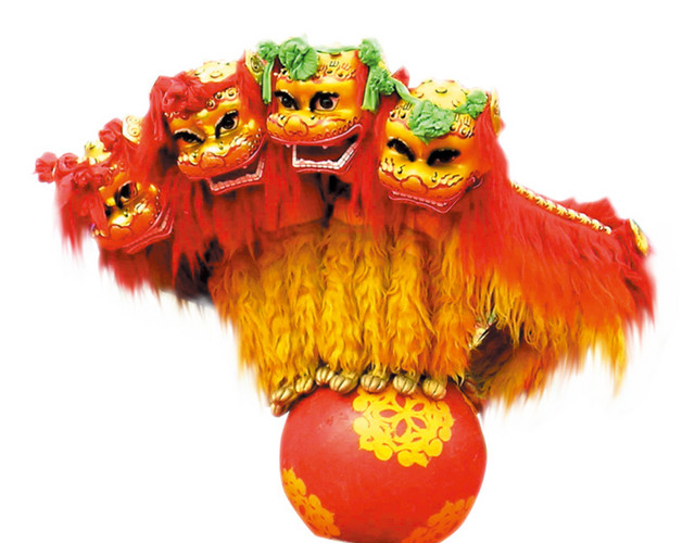 舞狮文化中国元素