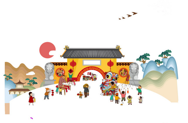 过年设计素材