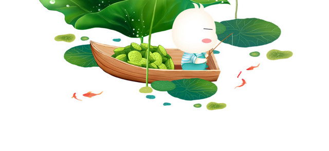 二十四节气夏至主题素材