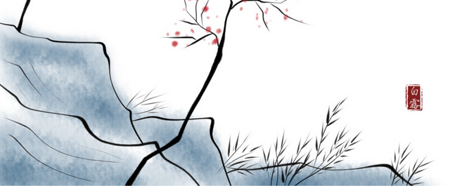 二十四节气白露主题素材