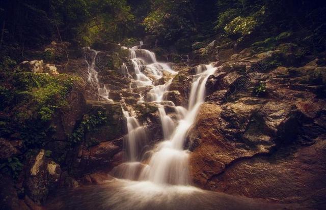 大瀑布河流山水风景图片