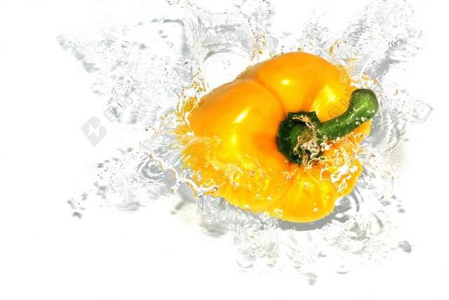 辣椒 灯笼椒 黄色 食品 健康 胡椒 新鲜 蔬菜 素 营养