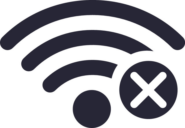无线WIFI符号图标矢量素材