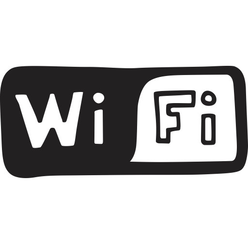 无线WIFI符号图标矢量素材