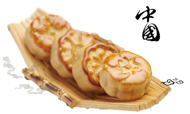 中秋月饼矢量