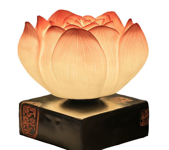 田园风莲花台灯时尚台灯
