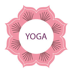 瑜伽LOGO矢量素材
