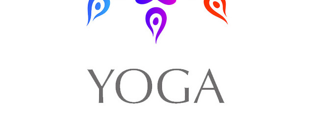瑜伽LOGO矢量素材