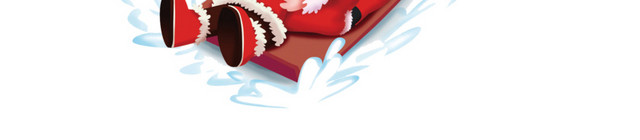滑雪体育运动矢量素材