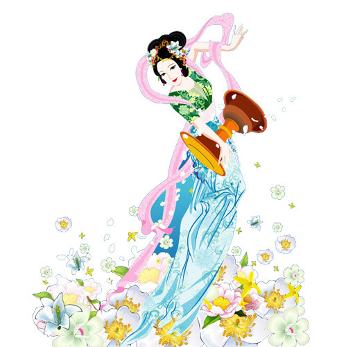 嫦娥奔月装饰