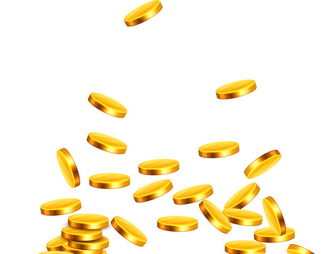 金币矢量素材