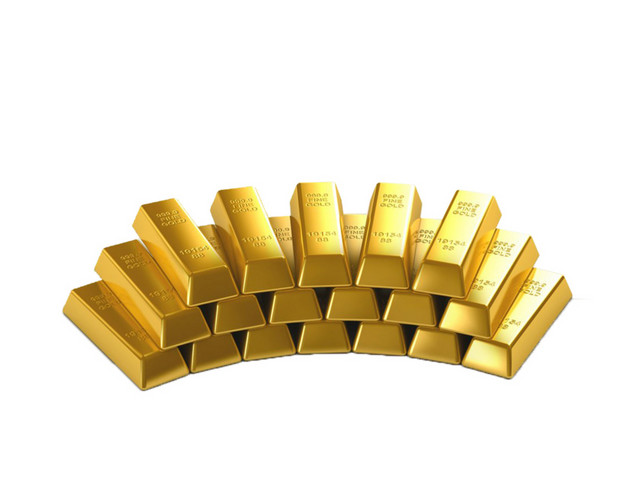 金条金块黄金素材