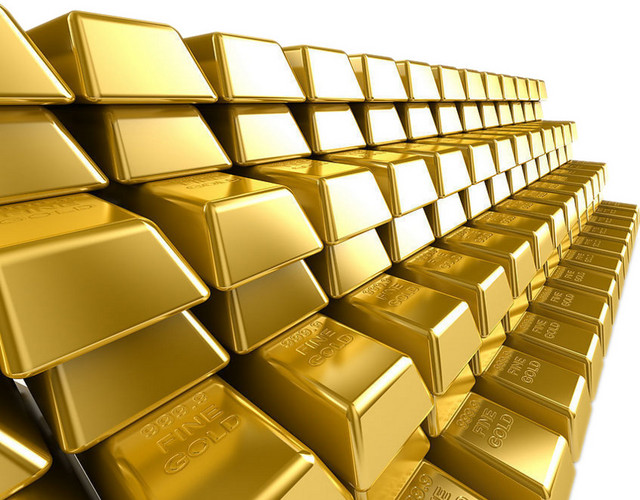 金条金块矢量元素