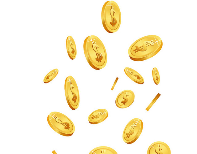金币矢量素材