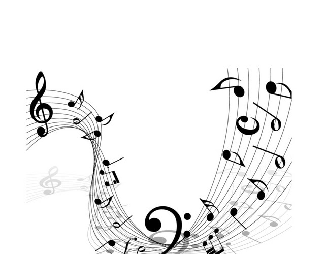 音乐音符图案素材