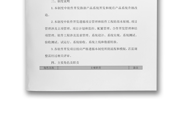 互联网IT行业项目管理规章制度WORD文档