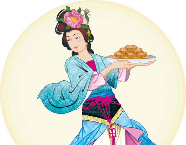 嫦娥月亮月饼中秋