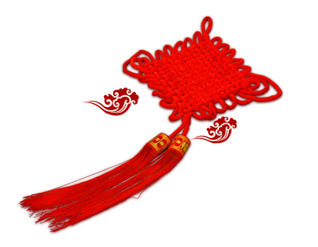 中国风传统中国结装饰素材