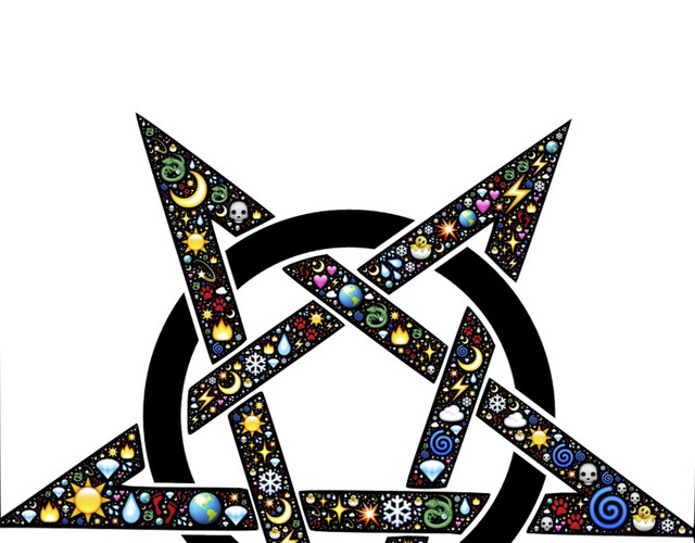 五芒星LOGO素材