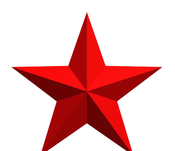 简约厚重感五角星素材
